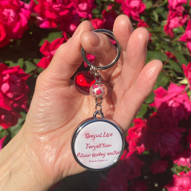Rouged Lips - (keychain)