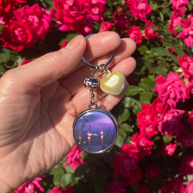 The Light of a Candle - (keychain)