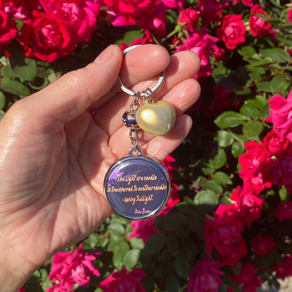 The Light of a Candle - (keychain)
