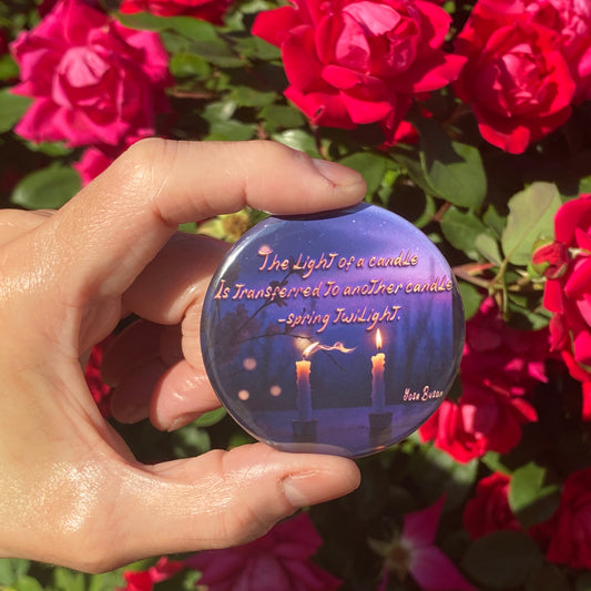 The Light of a Candle (Button)